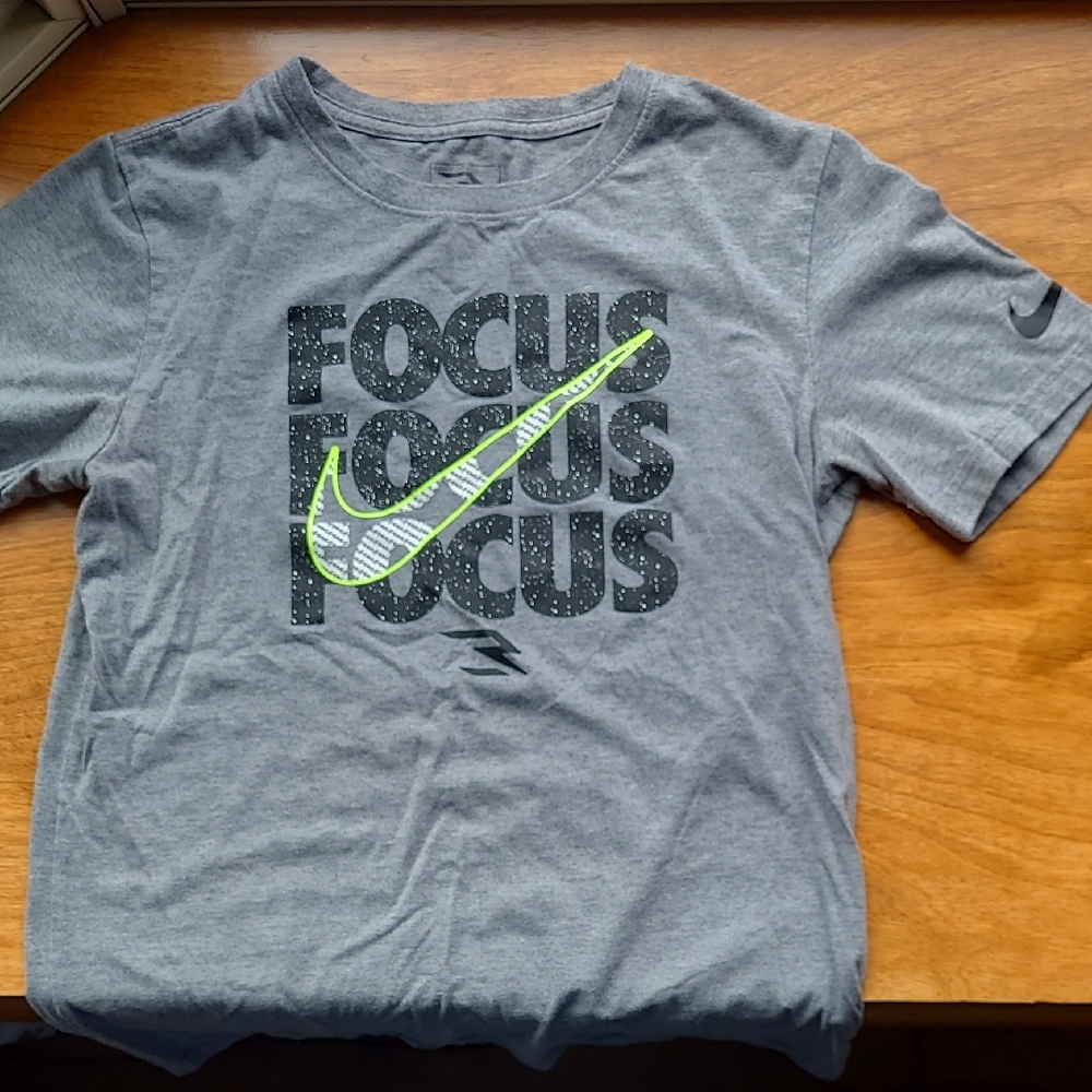 Nike Gray Kids Focus T-Shirt